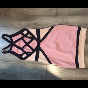 Pink Lily Bodycon Dress